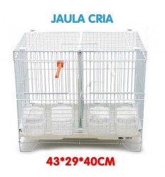 JAULA PAJARO 46X26X33 CM