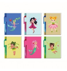 MINI LIBRETA DUENDES C/BOLIGRAFO